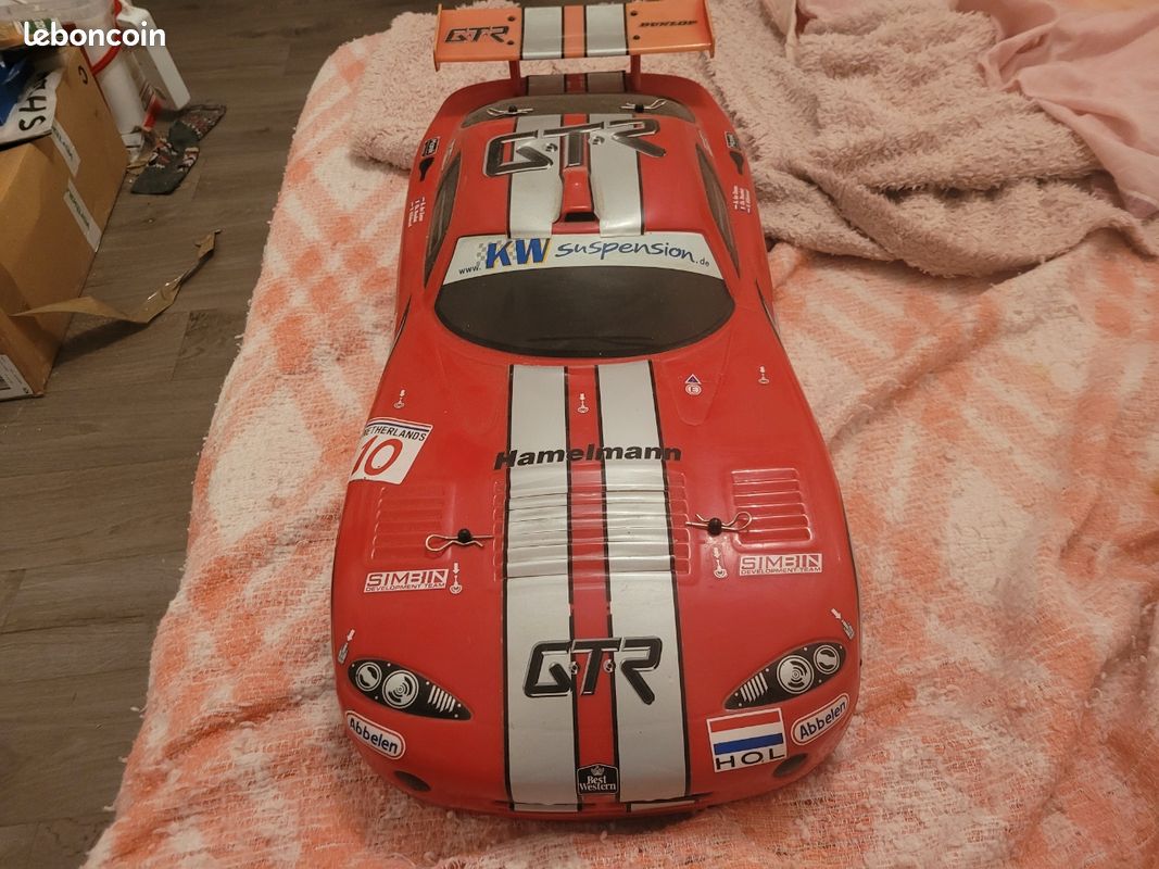 4 Jantes Et Pneus Viper Altaya 1/7 - Neufs - Pour RC Chrysler GT5-R - ALTAYA