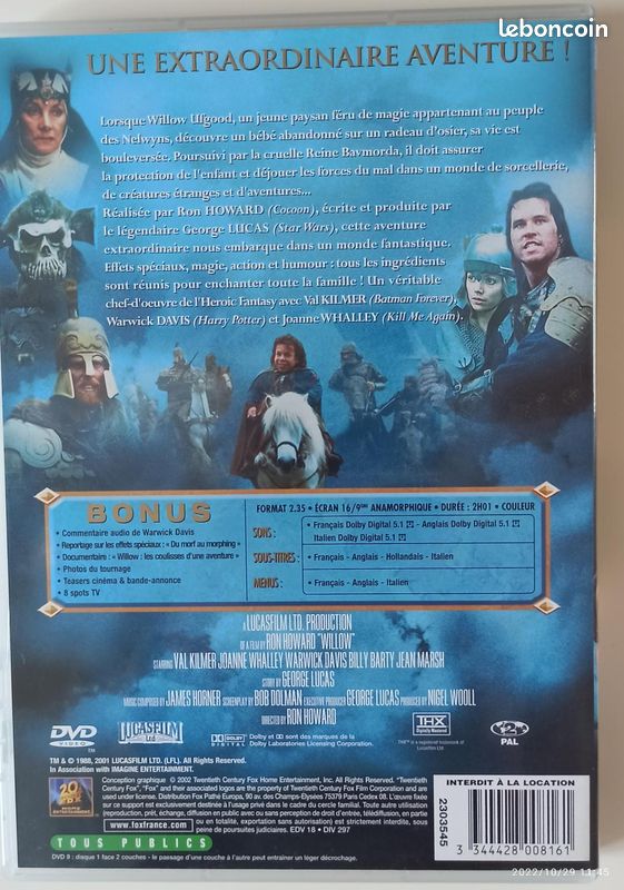 Willow Val Kilmer Ron Howard George Lucas (image 2)
