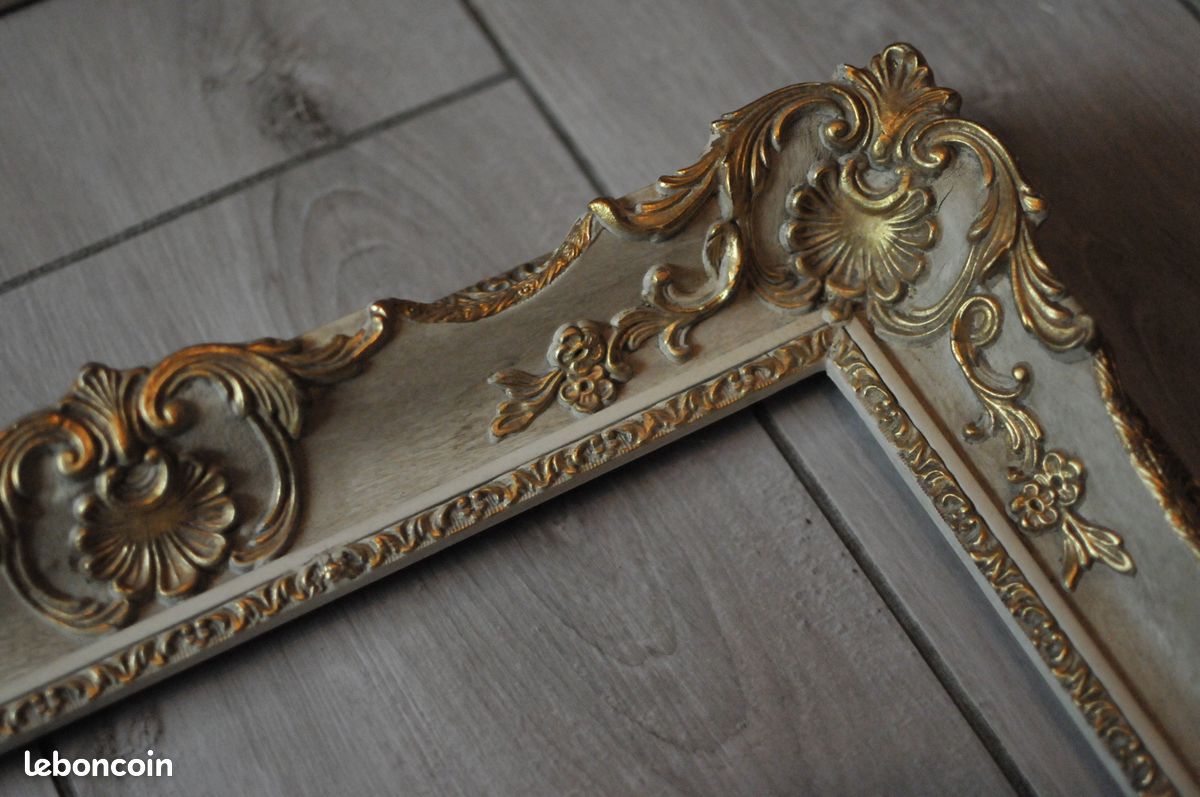 Cadre ancien moulures et dorures 30x40 (image 3)