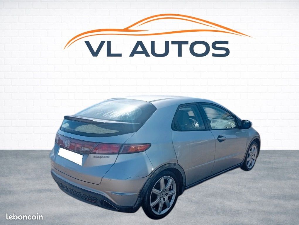 Honda Civic 8 - Pour Pro ou Export - 2.2l CTDI - 140 cv - Année 2009 - 189.600 km (image 4)