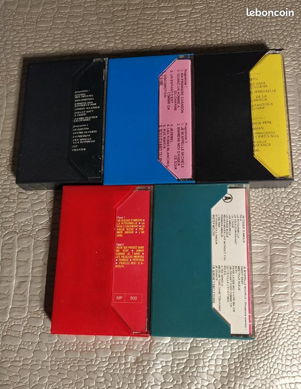 5 cassettes audio Michèle Torr vintage (image 2)