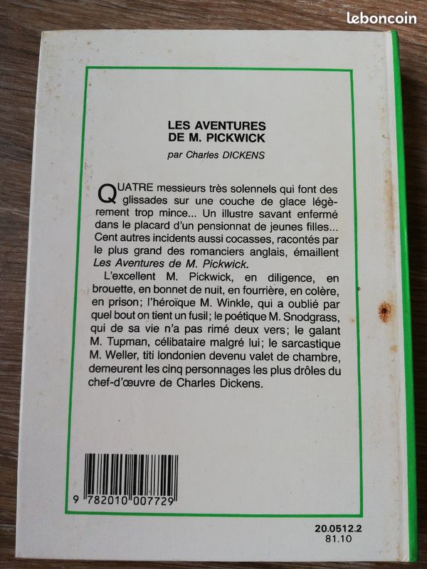 Les aventures de M Pickwick (image 1)