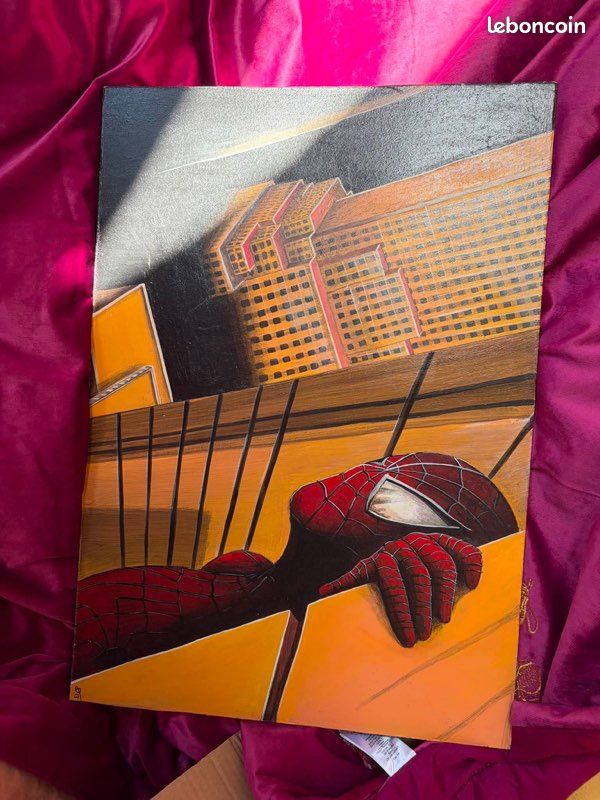 Cadre fait main par une créatrice spider man (image 2)