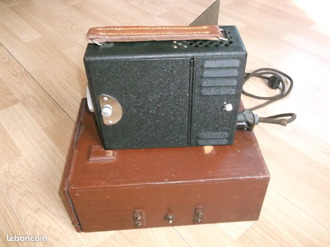 Ancien Projecteur De Diapositives Camerafix-Paris SB F2,9 - Vintage - Fonctionnel