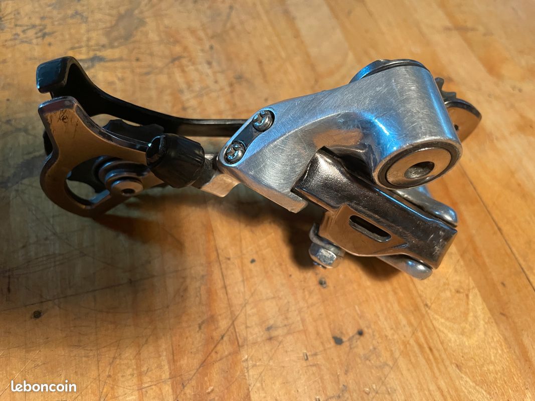 Dérailleur Arrière VTT Shimano STX RD-MC36 Longue Cage 7 Vitesses - Fabriqué Au Japon - Occasion