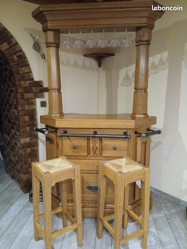 Bar + 2 tabourets (image 3)