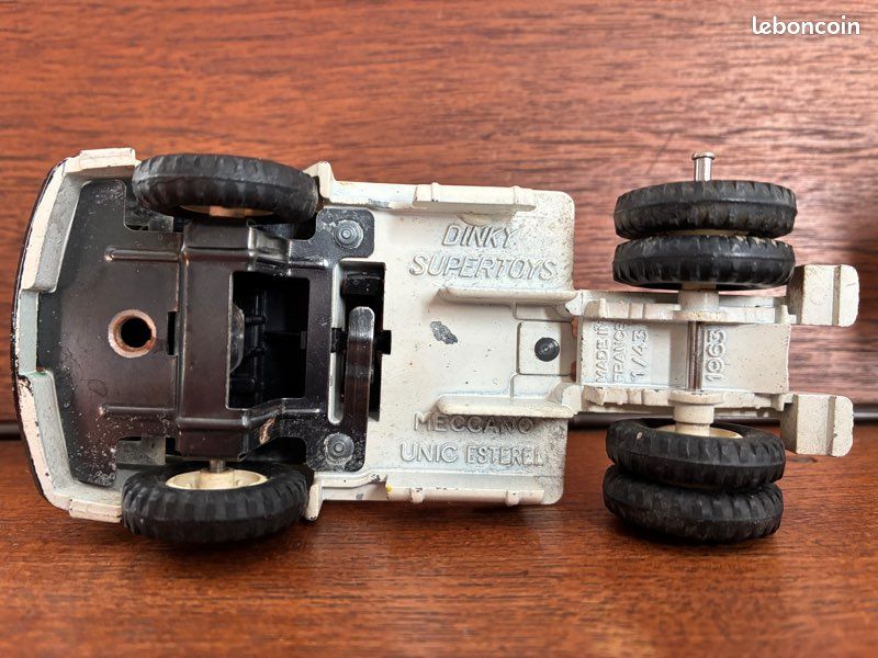 DINKY SUPERTOYS TRACTEUR UNIC SEMI-REMORQUE AIR BP REF 887