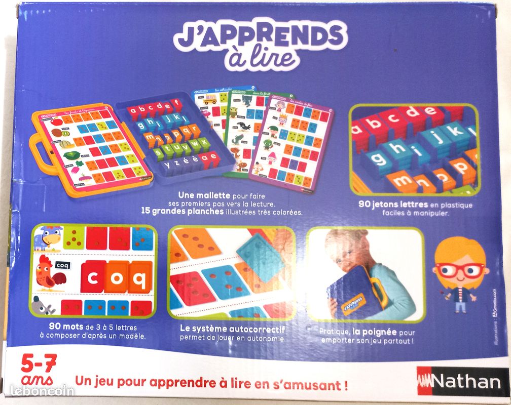 J'apprends à lire les lettres, les syllabes et les mots