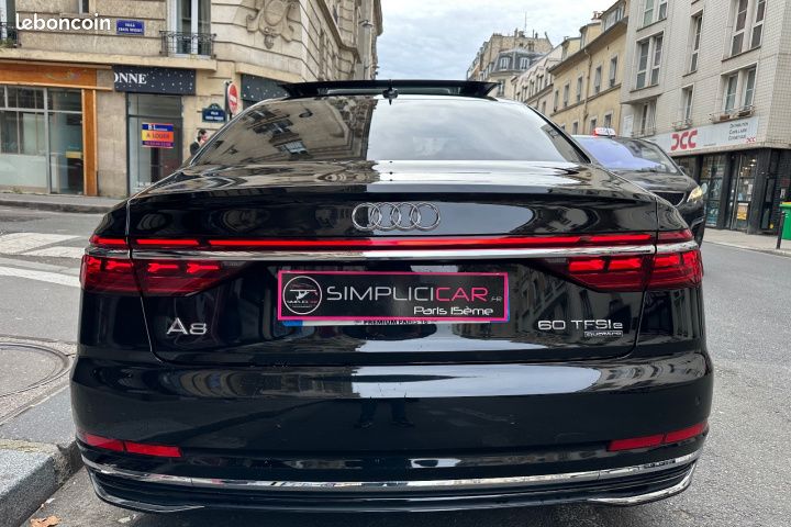 AUDI A8 IV 60 TFSIE 449 AVUS QUATTRO TIPTRONIC 8 340Ch Garantie 12 mois (image 7)