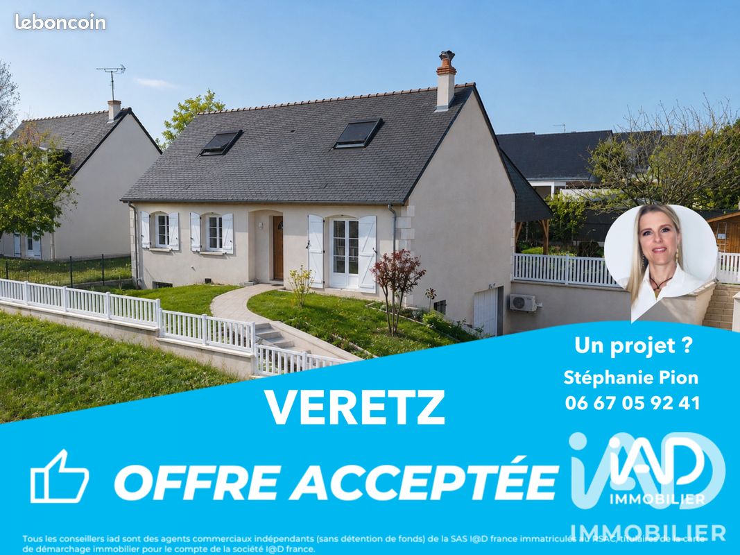 Maison 5 pièces 150 m² · à Véretz · 150 m² · 349 900 €