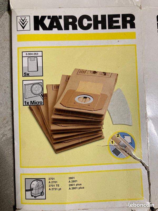 Accessoires aspirateur garage Karcher A2801 Plus (image 3)