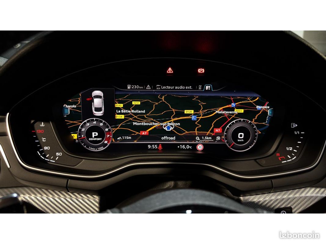 AUDI RS5 SPORTBACK Quattro 2.9 V6 TFSI Tiptronic - PPF MAT - RESSORTS COURTS (image 34)