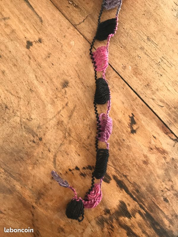 Lots de 10 pelotes de laine Katia Promesa couleur violet/violine/noir neuves : plusieurs lots dispon (image 4)
