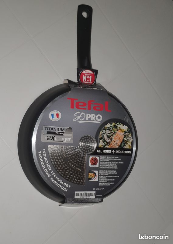 Poele TEFAL neuve 28 cm : tous feux + INDUCTION (image 1)