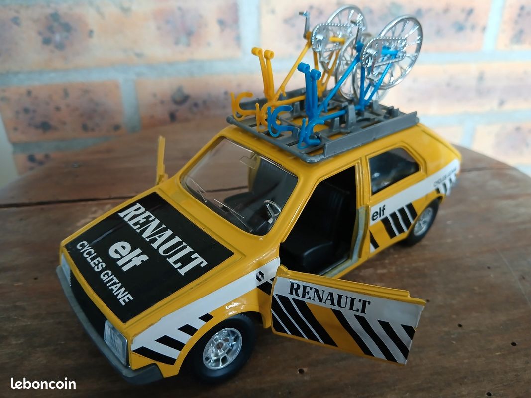 Modèle Réduit Renault 14 TL Rally - Échelle 1/24 Bburago, Vintage 1979, Occasion