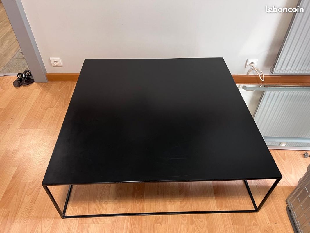 Table basse noire Romy (La redoute) (image 1)