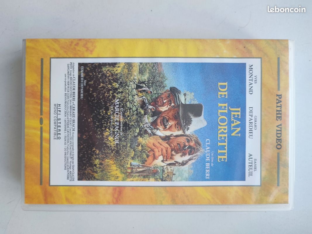 K7 Vidéo VHS Jean DE FLORETTE de Claude BERRI (image 1)