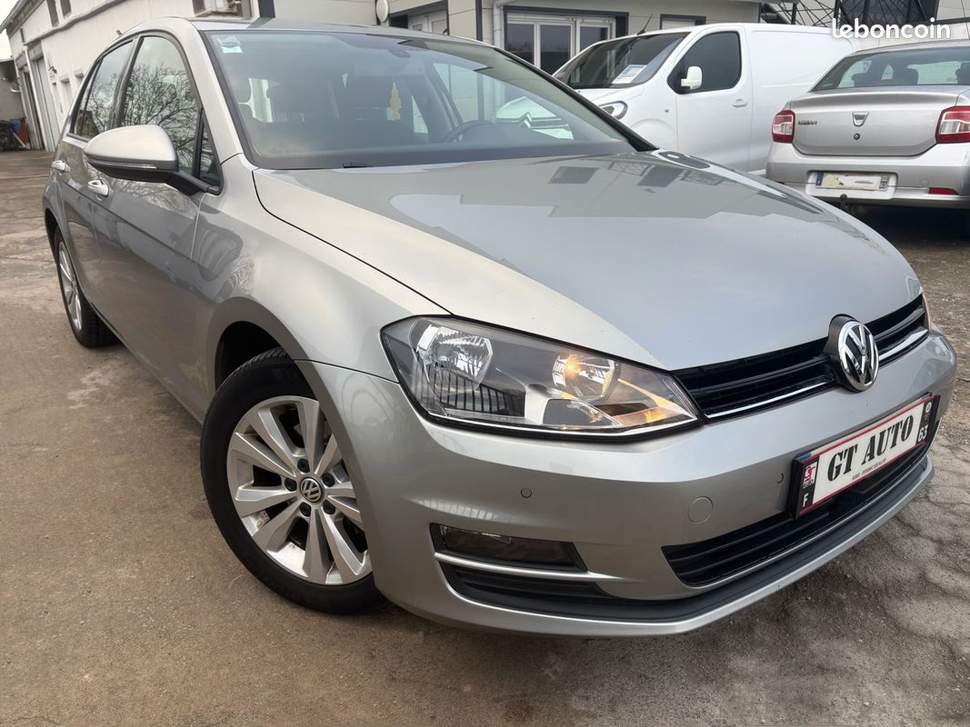 Volkswagen Golf 7 BLUEMOTION TECHNOLOGY 1.6 TDI 105ch, Distribution neuve, radar 360°, GPS (image 5)