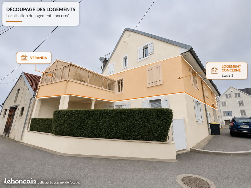 Appartement 3 pièces 90 m² · à Dasle · 90 m² · 74 900 €