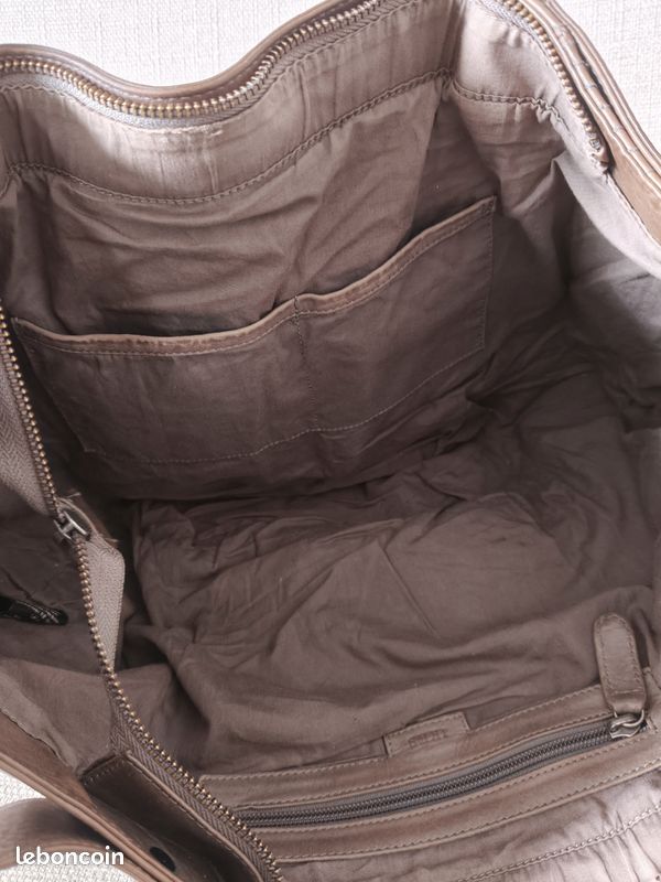 Ikks - sac cabas The Fisherboy taupe (image 14)
