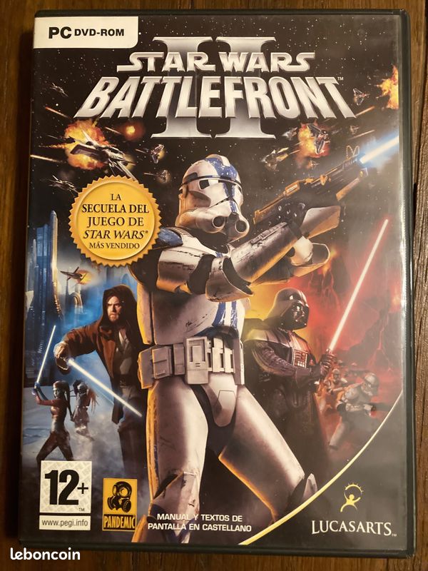 Jeu PS2 Star Wars Battlefront - État Bon, Complet ? - Éditeur Activision