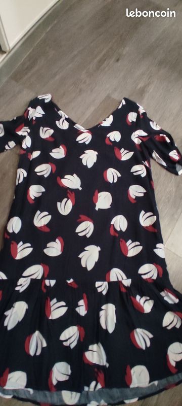 Promod Femme Robe ImprimÃ©e Rouge Femme Robe Femme D ét Promod 40