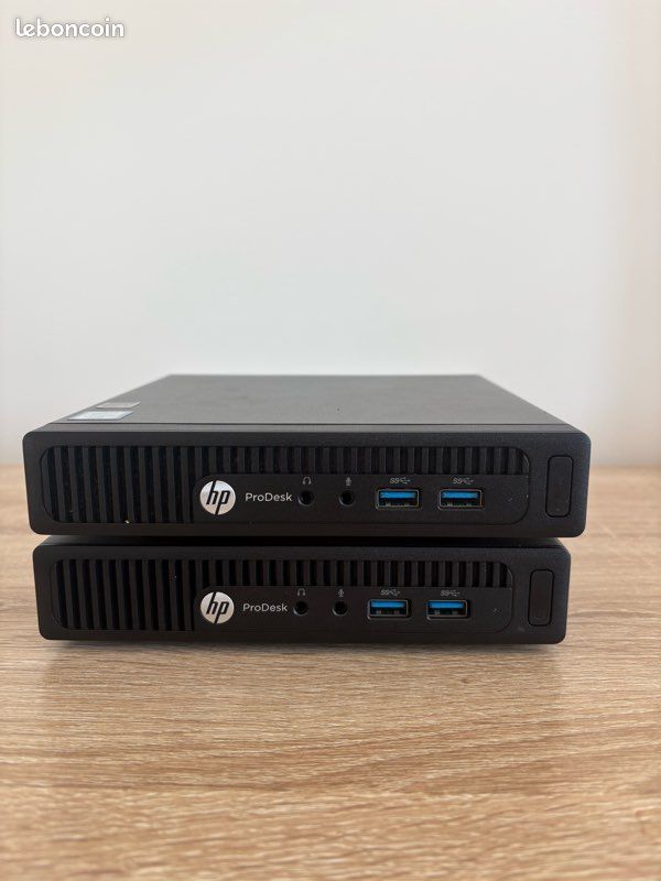 HP ProDesk 400 G2.5 SFF – i3 3.7 GHz, 8 Go RAM, SSD 240 Go - Ordinateurs