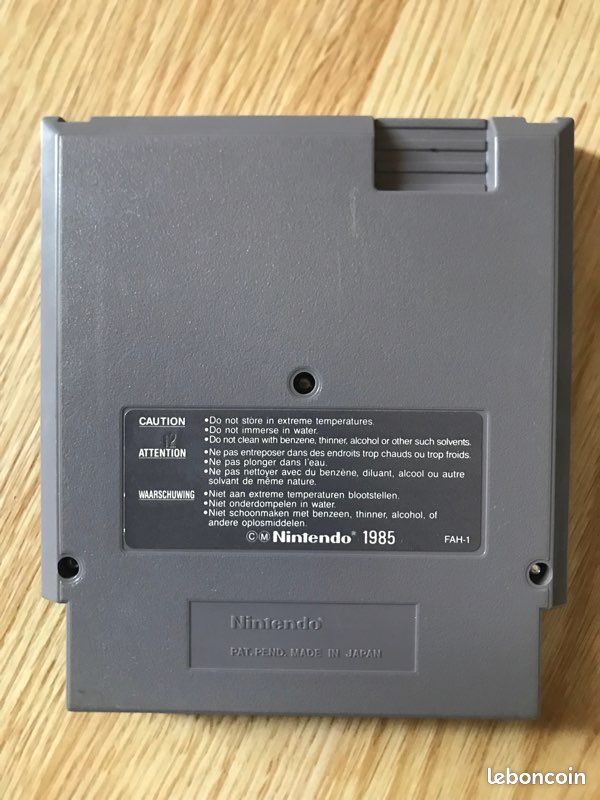 Jeu Nintendo NES Original Pal B FRA Goal (image 2)