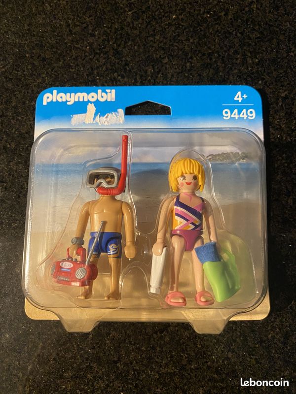 Playmobil Boite réf. 9449 - Couple de vacanciers (image 1)