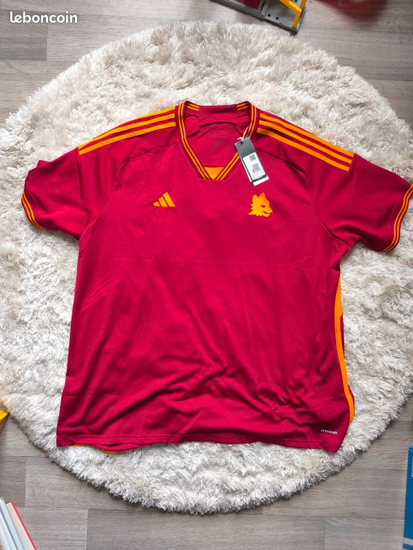 Maillot AS Roma Rouge Francesco Totti - Taille L - Nike - Licence Officielle - Occasion
