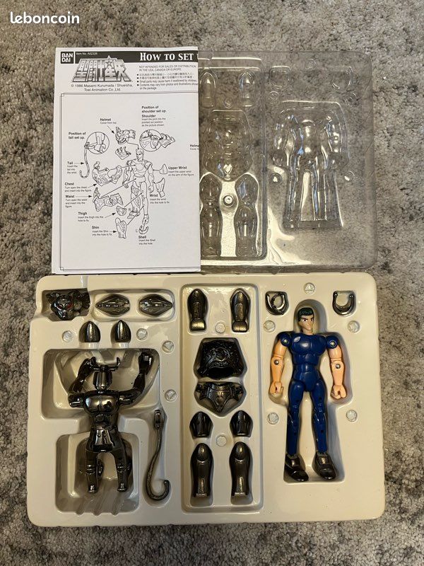 SAINT SEIYA LOT Asgard X9 Guerriers Divin Officiel Bandai HK 2004 Rare