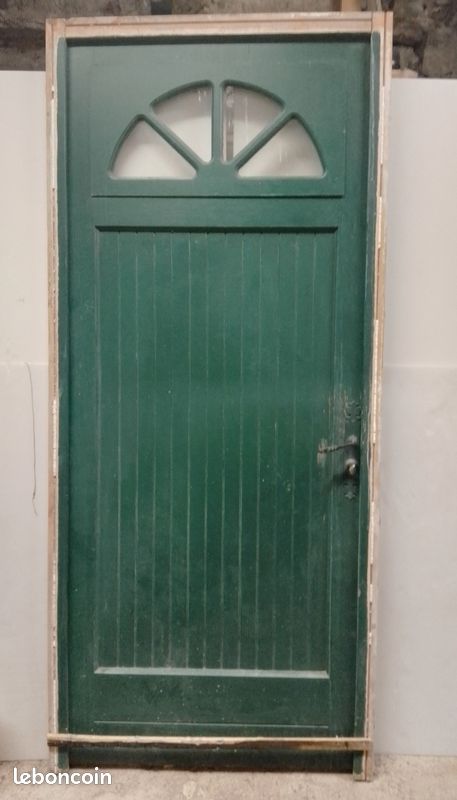 Menuiserie porte secondaire bois (image 1)