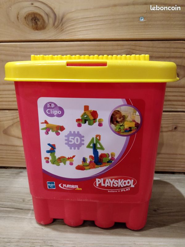 Jeu de bloc construction +18 mois PLAYSKOOL CLIPO (image 2)