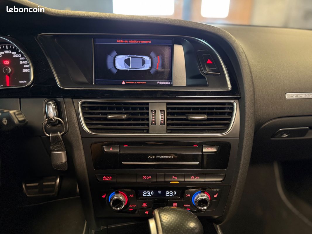 AUDI A5 CABRIOLET 3.0 TDI 220 S-LINE QUATTRO S-TRONIC BVA / BANG & OLUFSEN / SIEGES CHAUFFANTs (image 8)