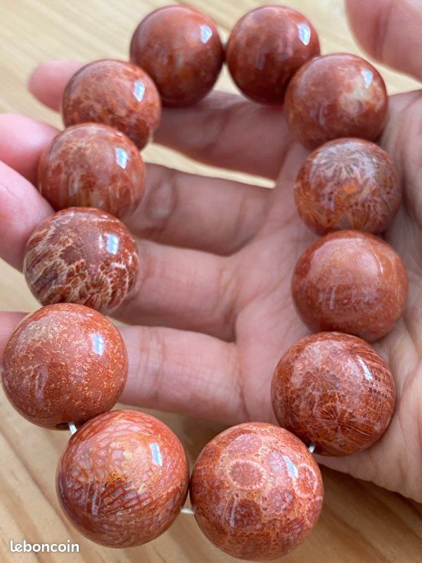 Bracelet avec pierre naturelle en grand taille (image 2)