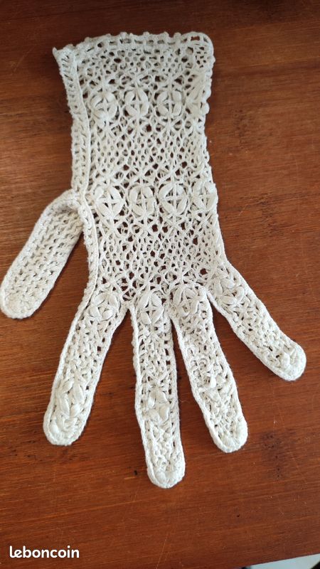 Gants vintage en dentelle (image 2)