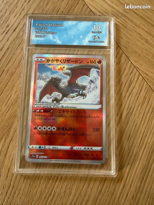 Carte Pokémon Dracaufeu radieux (image 3)