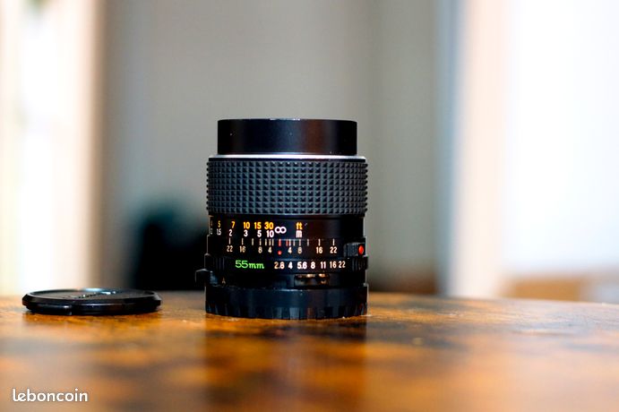 Objectif Mamiya Sekor Zoom C 55-110mm F4.5 – Pour Mamiya 645 – Japon