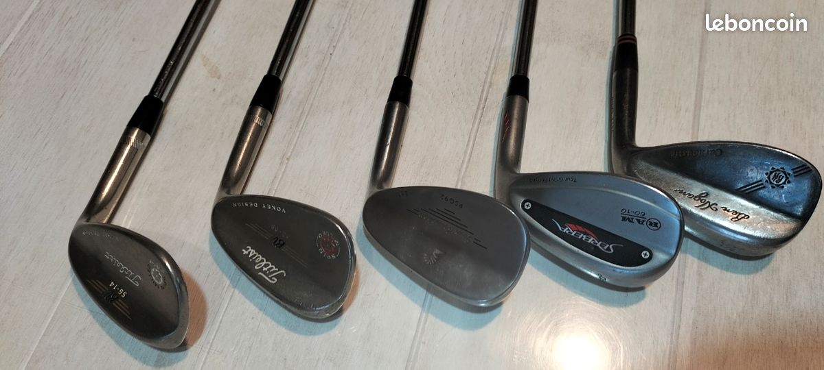 Putter BEN HOGAN « Vieux Bleu » 35,5 Pouces - Pour Droitier, Acier, Occasion Classique