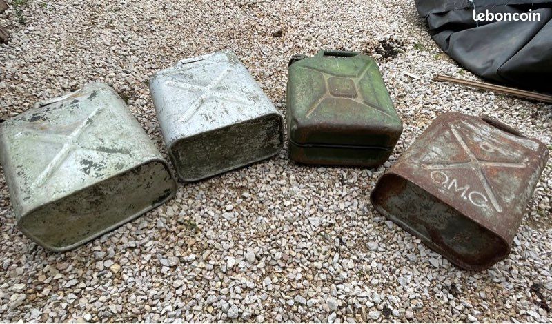Bidon jerrican carburant bricolage militaire armée ww2 ? (image 4)