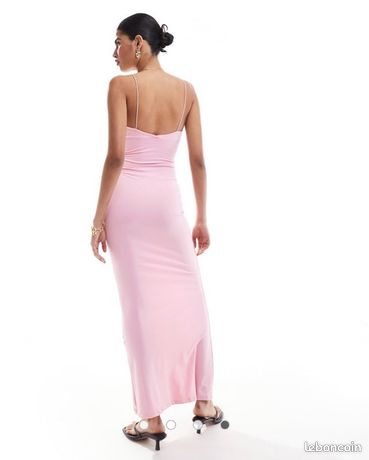 conservative long dress Conservative Long Sleeves High Neck Slits Tulle Chapel Train Wedding D   Pandrodressy