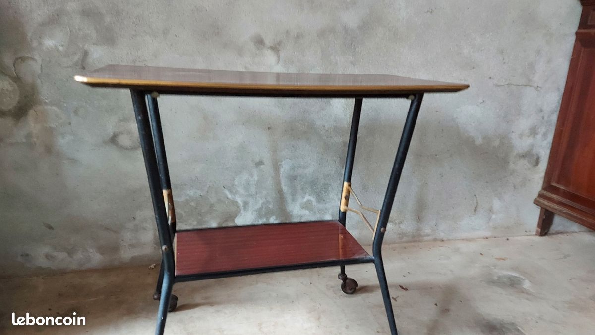 Table vintage époque 1960/80 (image 2)