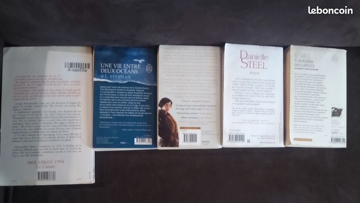Lot de livres de tout type (image 2)