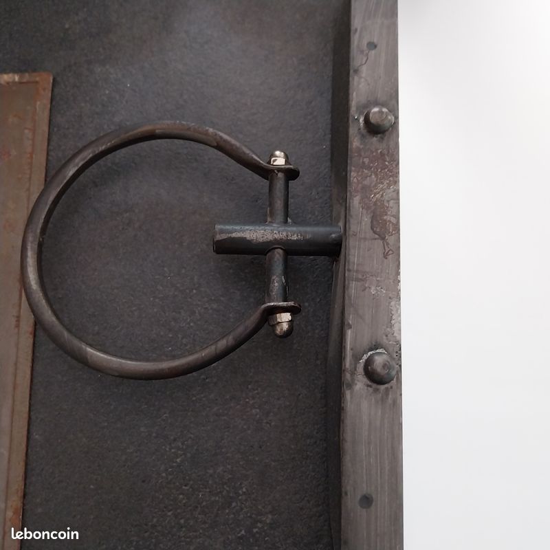 Miroir en fer vintage (image 2)