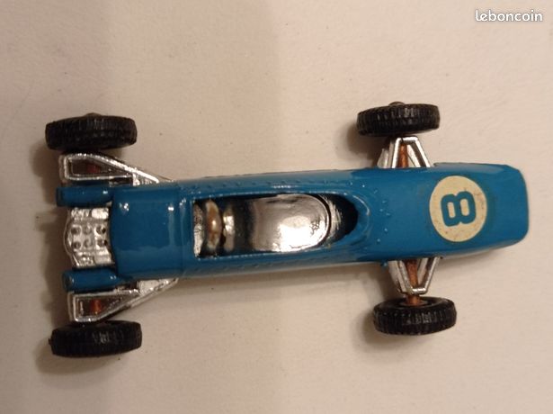 Majorette Alpine F3 N°3 Bleu Métal – 1/6, 1968, RARE