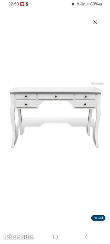 Bureau blanc (image 4)