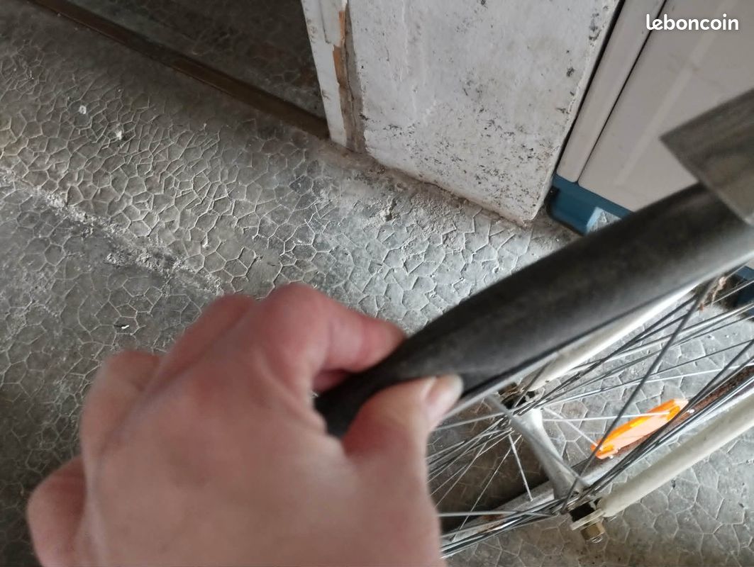 Vélo TALBOT blanc - vintage (image 3)