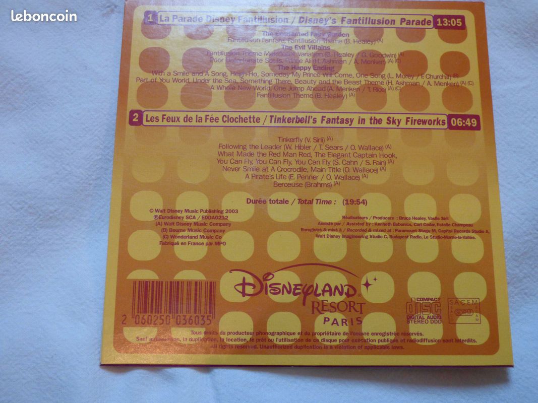 CD 2 titres au choix (image 8)
