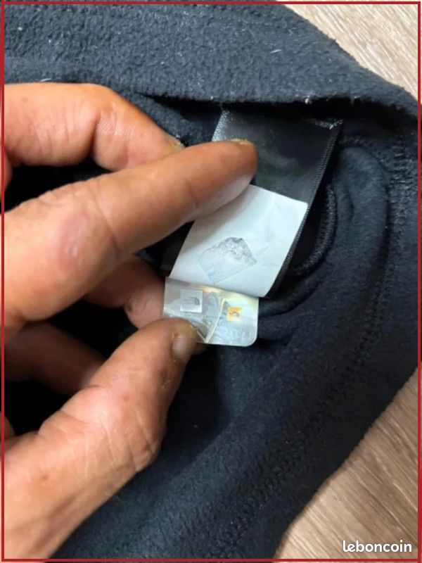 The North Face – Polaire 1/4 zip noire – Homme L (image 8)