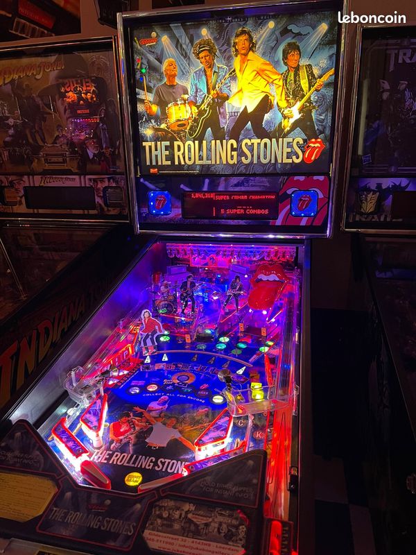 Flipper Rolling Stones (Stern) set de plastiques "Convolux" (image 2)